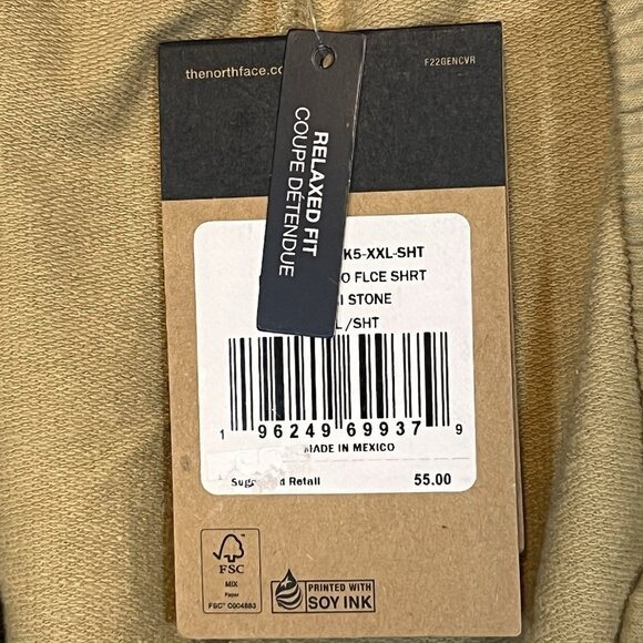 North Face XXL MensNorth Face Shorts XXL Mens Khaki Stone - Relax Fit - Picture 10 of 10